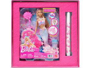 Mattel Barbie γοργόνα με φούσκες (JLW56) (συμπεριλαμβάνει λαμπάδα)