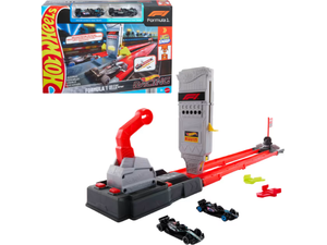 Hot Wheels Racing Πίστα Formula 1 Grid Start (JKM88) (συμπεριλαμβάνει λαμπάδα)