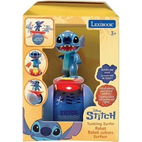 Lexibook Ρομπότ Powerman Roller Surfer Disney Stitch (ROB01D)