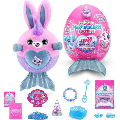 ZURU Αυγό Rainbocorns Series 7 Mermaidcorn Γοργόνα (11809283) (διάφορα σχέδια)