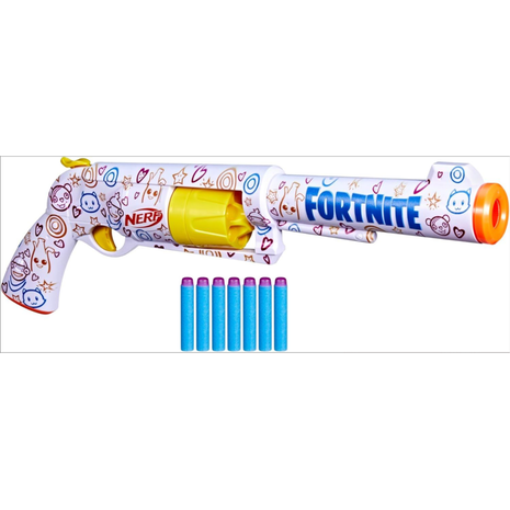 Hasbro Nerf Fortnite Frenz 4 Ever Blaster Dart Blaster (G1132)