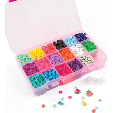 Make It Real Heishi Bead Kit - Square Box