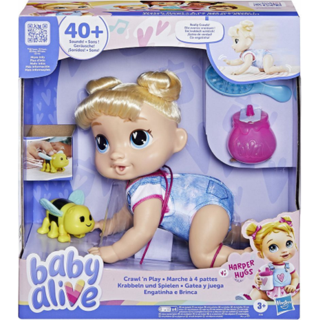 Baby Alive Crawl N’ Play Harper Hugs (F9709)