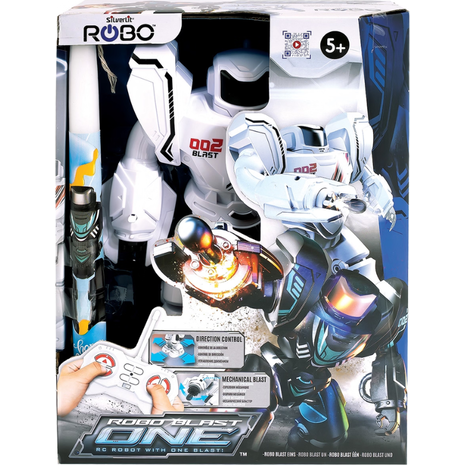 Παιχνιδολαμπάδα Silverlit Ycoo Robo Blast One Τηλεκατευθυνόμενα Ρομπότ (1500-88589) (διάφορα σχέδια)