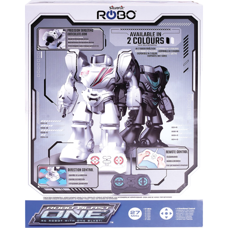 Παιχνιδολαμπάδα Silverlit Ycoo Robo Blast One Τηλεκατευθυνόμενα Ρομπότ (1500-88589) (διάφορα σχέδια)