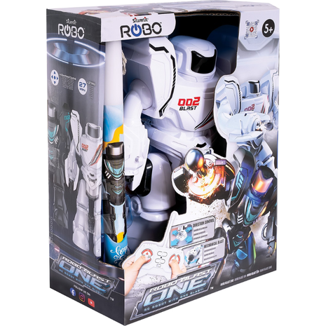 Παιχνιδολαμπάδα Silverlit Ycoo Robo Blast One Τηλεκατευθυνόμενα Ρομπότ (1500-88589) (διάφορα σχέδια)