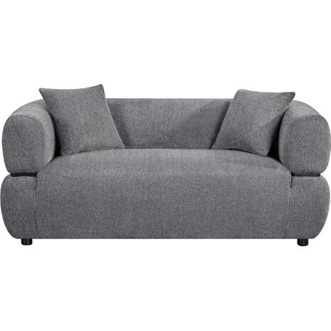 ΚΑΝΑΠΕΣ 2-ΘΕΣΙΟΣ ARCTIS HM3328.01 ΓΚΡΙ ΥΦΑΣΜΑ 169x88x68Υεκ.