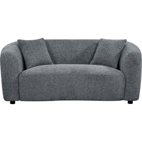 ΚΑΝΑΠΕΣ 2-ΘΕΣΙΟΣ NORD HM3322.01 ΓΚΡΙ ΥΦΑΣΜΑ 170x91x75Υεκ.