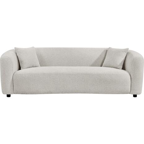 ΚΑΝΑΠΕΣ 3-ΘΕΣΙΟΣ NORD HM3321.02 ΑΝΟΙΧΤΟ ΜΠΕΖ ΥΦΑΣΜΑ 230x96x75Υεκ.