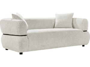 ΚΑΝΑΠΕΣ 2-ΘΕΣΙΟΣ ARCTIS HM3328.02 ΑΝΟΙΧΤΟ ΜΠΕΖ ΥΦΑΣΜΑ 169x88x68Υεκ.