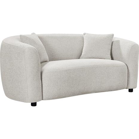 ΚΑΝΑΠΕΣ 2-ΘΕΣΙΟΣ NORD HM3322.02 ΑΝΟΙΧΤΟ ΜΠΕΖ ΥΦΑΣΜΑ 170x91x75Υεκ.