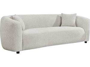 ΚΑΝΑΠΕΣ 3-ΘΕΣΙΟΣ NORD HM3321.02 ΑΝΟΙΧΤΟ ΜΠΕΖ ΥΦΑΣΜΑ 230x96x75Υεκ.