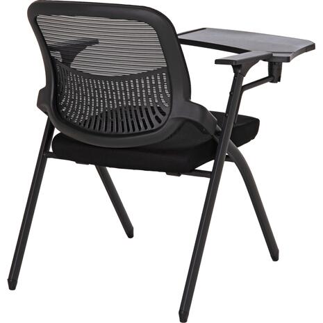 ΚΑΡΕΚΛΑ ΣΥΝΕΔΡΙΟΥ ΠΤΥΣΣΟΜΕΝΗ ΜΕ ΑΝΑΛΟΓΙΟ DENO HM1209.01 MESH ΥΦΑΣΜΑ ΜΑΥΡΟ 65x63x82Υεκ. (σετ 2 τεμαχίων)