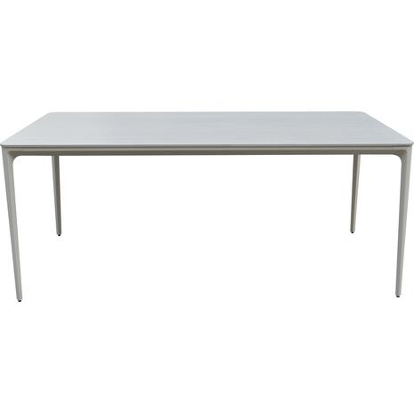 ΤΡΑΠΕΖΙ ΤΡΑΠΕΖΑΡΙΑΣ STAD HM6558.02 ΜΠΕΖ ΑΛΟΥΜΙΝΙΟ--ΛΕΥΚΟ SINTERED STONE 220x100x75Υεκ