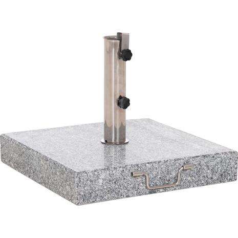 ΒΑΣΗ ΟΜΠΡΕΛΑΣ ΓΡΑΝΙΤΗ 60KG ΜΕ ΧΕΡΟΥΛΙ & ΡΟΔΕΣ HM6565--ΣΩΛΗΝΑΣ ΔΙΑΜΕΤΡΟΥ Φ58