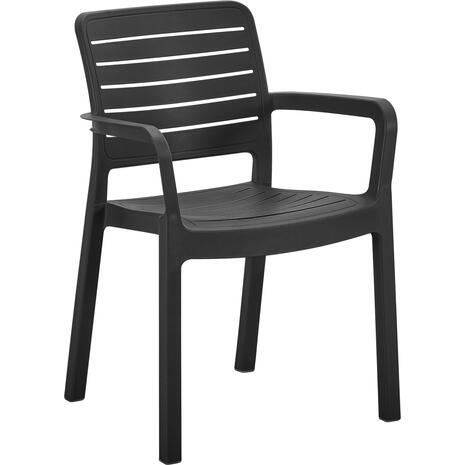 ΠΟΛΥΘΡΟΝΑ ΕΞΩΤ.ΧΩΡΟΥ FLAN HM6369.02 ΜΑΥΡΟ ΠΟΛΥΠΡΟΠΥΛΕΝΙΟ 57x56x82.5Yεκ.