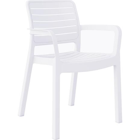 ΠΟΛΥΘΡΟΝΑ ΕΞΩΤ.ΧΩΡΟΥ FLAN HM6369.01 ΛΕΥΚΟ ΠΟΛΥΠΡΟΠΥΛΕΝΙΟ 57x56x82.5Yεκ.