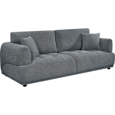 ΚΑΝΑΠΕΣ 3-ΘΕΣΙΟΣ STRUCTO HM3329.01 ΓΚΡΙ ΥΦΑΣΜΑ 227x94x88Υεκ.