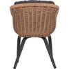 ΠΟΛΥΘΡΟΝΑ VICTUS HM6559.01 ΑΛΟΥΜΙΝΙΟ & OLEFIN ΓΚΡΙ-TWIST WICKER 60x62x76Yεκ (σετ 2 τεμαχίων)