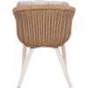 ΠΟΛΥΘΡΟΝΑ VICTUS HM6559.02 ΑΛΟΥΜΙΝΙΟ & OLEFIN ΜΠΕΖ-TWIST WICKER 60x62x76Yεκ (σετ 2 τεμαχίων)