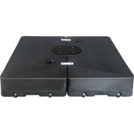 ΒΑΣΗ ΟΜΠΡΕΛΑΣ HM6608 ΠΟΛΥΑΙΘΥΛΕΝΙΟΥ ΣΕ ΜΑΥΡΟ ΧΡΩΜΑ 98x98x18Υεκ.