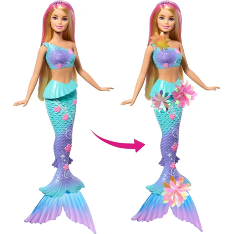 Barbie - Μαγική γοργόνα που ανθίζει - ξανθιά