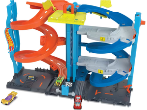 Hot Wheels City Track Set With 1 Car, 2-In-1 Πύργος Ταχύτητας 2 Σε 1 (HKX43)