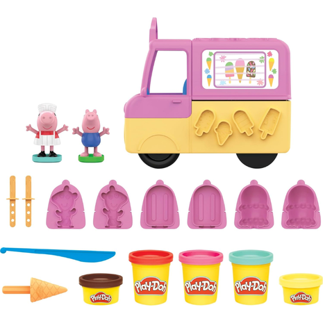 Play-Doh Peppas Ice Cream Playset (F3597)