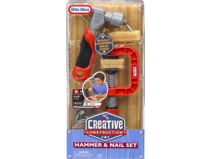 Little Tikes Creative Construction Σετ Σφυρί Και Καρφιά (643248)