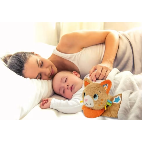 Baby Clementoni Βρεφικό Παιχνίδι Γατούλα Χαλαρώνω Και Ηρεμώ