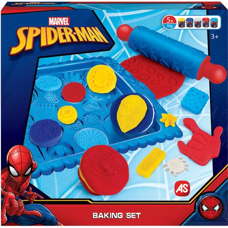 Σετ Πλαστελίνης - Φτιάχνω μπισκότα με τον Spidreman