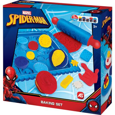 Σετ Πλαστελίνης - Φτιάχνω μπισκότα με τον Spidreman
