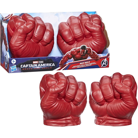 Hasbro Marvel Avengers Marvel Captain America: Brave New World Red Hulk Gamma Smash Fists G0070