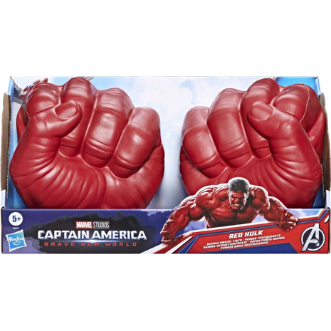 Hasbro Marvel Avengers Marvel Captain America: Brave New World Red Hulk Gamma Smash Fists G0070