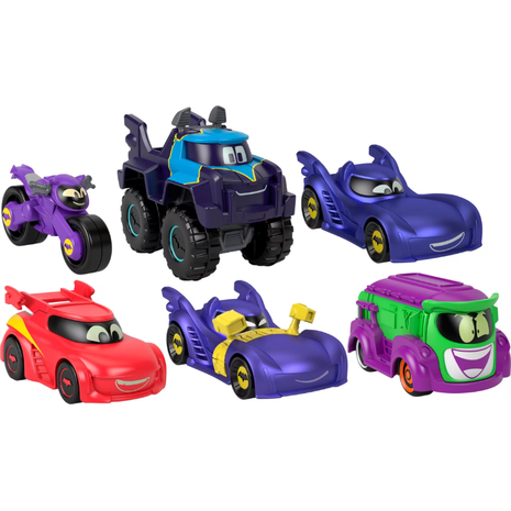 Fisher Price Αυτοκινητάκι Bam The Batmobile (διάφορα σχέδια)