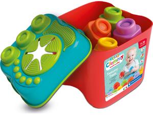 As company Soft Clemmy Clemmy Αισθητηριακός Κουβάς Με 15 Μαλακά Premium Τουβλάκια (1033-17807)