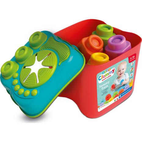 As company Soft Clemmy Clemmy Αισθητηριακός Κουβάς Με 15 Μαλακά Premium Τουβλάκια (1033-17807)