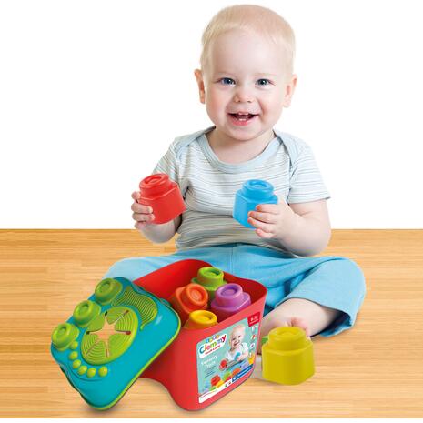 As company Soft Clemmy Clemmy Αισθητηριακός Κουβάς Με 15 Μαλακά Premium Τουβλάκια (1033-17807)