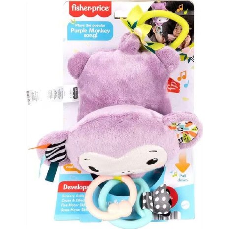 Mattel Fisher-Price Κρεμαστό Μαϊμουδάκι Με Μουσική JFF02