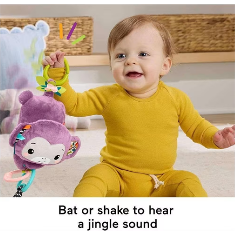 Mattel Fisher-Price Κρεμαστό Μαϊμουδάκι Με Μουσική JFF02