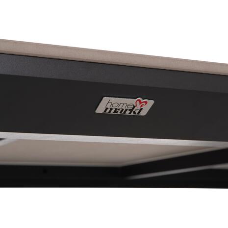 ΤΡΑΠΕΖΙ ΤΡΑΠΕΖΑΡΙΑΣ STAD HM6557.01 ΓΚΡΙ ΑΛΟΥΜΙΝΙΟ & SINTERED STONE TOP 180x90x74Υεκ