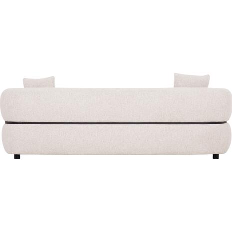 ΚΑΝΑΠΕΣ 3-ΘΕΣΙΟΣ ARCTIS HM3327.02 ΑΝΟΙΧΤΟ ΜΠΕΖ ΥΦΑΣΜΑ 229x88x88Υεκ.