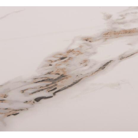 ΤΡΑΠΕΖΙ RAVEN HM18150.04 ΚΕΡΑΜΙΚΟ TOP ΜΕ ΟΨΗ ΛΕΥΚΟ/ΚΑΦΕ ΜΑΡΜΑΡΟ 160x80x74Υεκ.