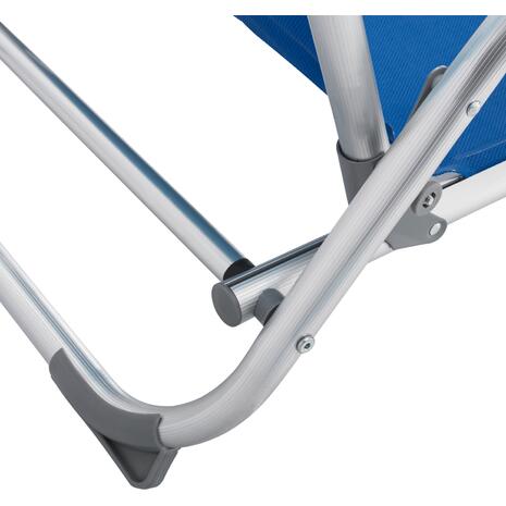 ΚΑΡΕΚΛΑΚΙ ΠΑΡΑΛΙΑΣ ΑΛΟΥΜINIOY ΒΑΡ.ΤΥΠΟΥ ΨΗΛΗ ΠΛΑΤΗ ALMIRA HM5053.01 ΜΠΛΕ 56x70x66Υεκ