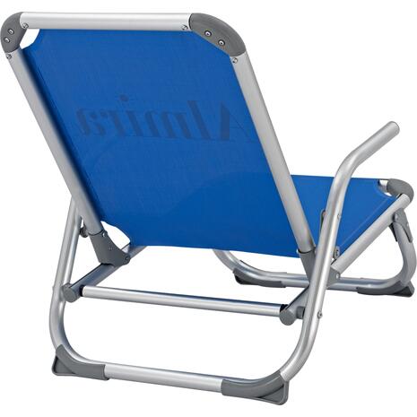 ΚΑΡΕΚΛΑΚΙ ΠΑΡΑΛΙΑΣ ΑΛΟΥΜINIOY ΒΑΡ.ΤΥΠΟΥ ΨΗΛΗ ΠΛΑΤΗ ALMIRA HM5053.01 ΜΠΛΕ 56x70x66Υεκ