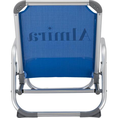 ΚΑΡΕΚΛΑΚΙ ΠΑΡΑΛΙΑΣ ΑΛΟΥΜINIOY ΒΑΡ.ΤΥΠΟΥ ΨΗΛΗ ΠΛΑΤΗ ALMIRA HM5053.01 ΜΠΛΕ 56x70x66Υεκ