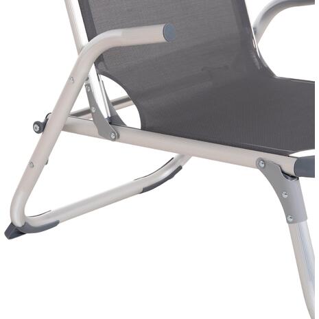 ΚΑΡΕΚΛΑΚΙ ΠΑΡΑΛΙΑΣ ΑΛΟΥΜΙΝΙΟΥ ΒΑΡ.ΤΥΠΟΥ ΥΠΕΡΥΨΩΜΕΝΟ ALMIRA HM6431.10 ΓΚΡΙ 53x68x80Υεκ