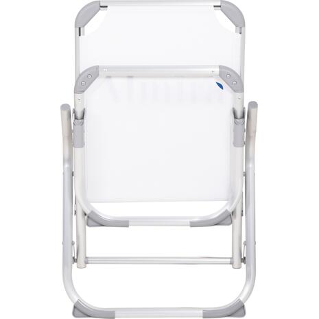 ΚΑΡΕΚΛΑΚΙ ΠΑΡΑΛΙΑΣ ΑΛΟΥΜΙΝΙΟΥ ΒΑΡ.ΤΥΠΟΥ ΥΠΕΡΥΨΩΜΕΝΟ ALMIRA HM6431.03 ΛΕΥΚΟ 53x68x80Υεκ