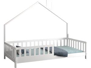 ΚΡΕΒΑΤΙ ΠΑΙΔΙΚΟ HOUSER HM740.03 τ.MONTESSORI ΞΥΛΟ ΠΕΥΚΟ ΛΕΥΚΟ--ΓΙΑ 190x90εκ