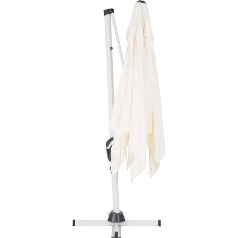 ΟΜΠΡΕΛΑ ΠΙΣΙΝΑΣ JAVANTE HM6623.02 ΛΕΥΚΟ ΑΛΟΥΜΙΝΙΟ & ΠΑΝΙ 2.7x2.7x2.7Yμ